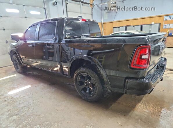 1C6SRFFP8SN618346 2025 RAM 1500 Black უკანა მარცხენა
