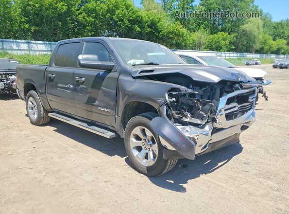 1C6SRFFT0KN565686 2019 RAM 1500 Black Front right
