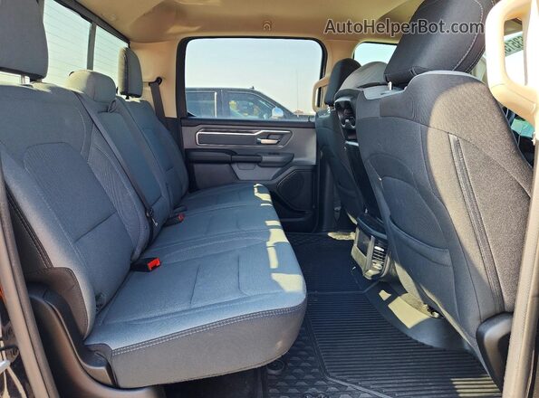 1C6SRFFT0LN176130 2020 RAM 1500 Black Вид задніх сидінь