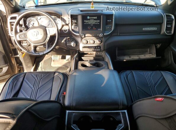 1C6SRFFT0MN506379 2021 RAM 1500 Black Widok zestawu wskaźników