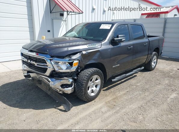 1C6SRFFT0MN540368 2021 RAM 1500 Серебряный Передняя левая четверть