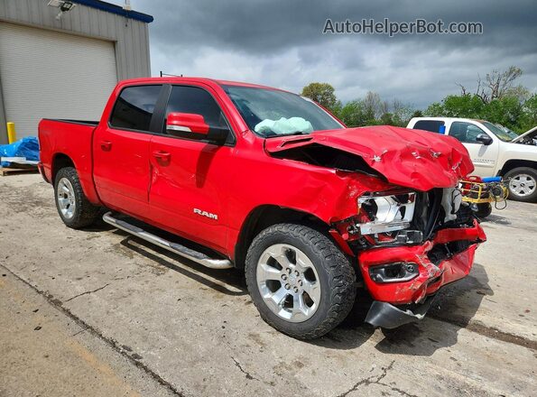1C6SRFFT0NN411970 2022 RAM 1500 Red Przód prawy