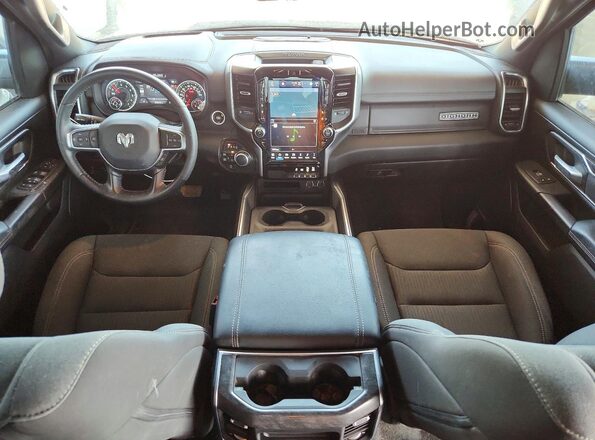 1C6SRFFT0RN162950 2024 RAM 1500 Black Dashboard view