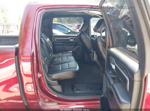 1C6SRFFT1LN395808 2020 RAM 1500 Red VIN կոդի պիտակի տեսք