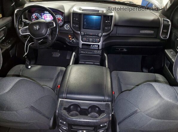 1C6SRFFT2KN668821 2019 RAM 1500 Gray Вид панелі приладів
