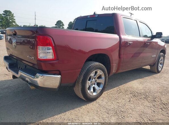 1C6SRFFT2MN573470 2021 RAM 1500 Бордовый Задняя правая четверть