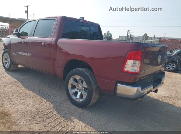 1C6SRFFT2MN573470 2021 RAM 1500 Бордовый Задняя левая четверть