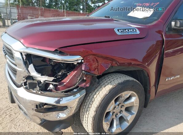 1C6SRFFT2MN573470 2021 RAM 1500 Бордовый Вид спереди