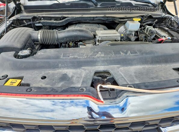 1C6SRFFT2PN596400 2023 RAM 1500 Black Սալոնի հետևի տեսք