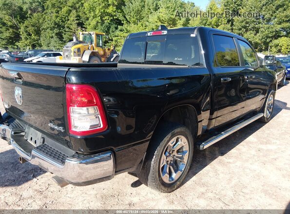 1C6SRFFT3KN926098 2019 RAM 1500 Черный Задняя правая четверть
