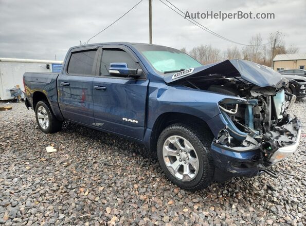 1C6SRFFT3MN520194 2021 RAM 1500 Blue Front right