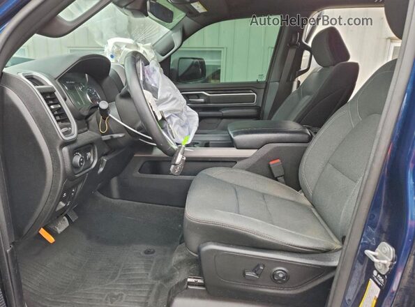 1C6SRFFT3MN520194 2021 RAM 1500 Blue Front interior view