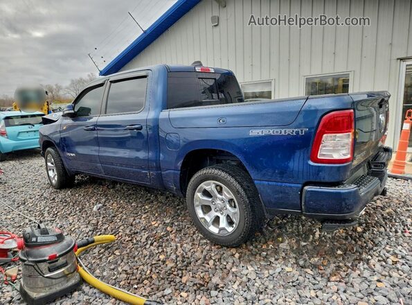 1C6SRFFT3MN520194 2021 RAM 1500 Blue Rear left