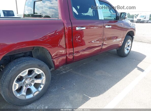 1C6SRFFT3MN553468 2021 RAM 1500 Maroon წინა ხედი