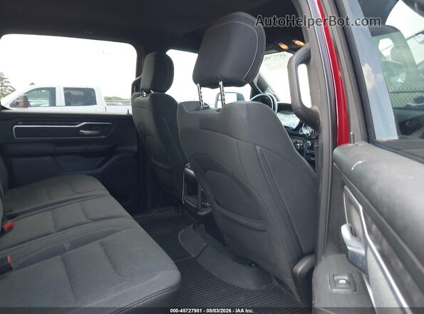 1C6SRFFT3MN553468 2021 RAM 1500 Maroon VIN კოდის სტიკერის ხედი