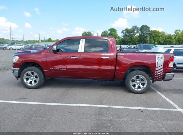 1C6SRFFT3MN553468 2021 RAM 1500 Maroon სალონის 360-გრადუსიანი ხედი