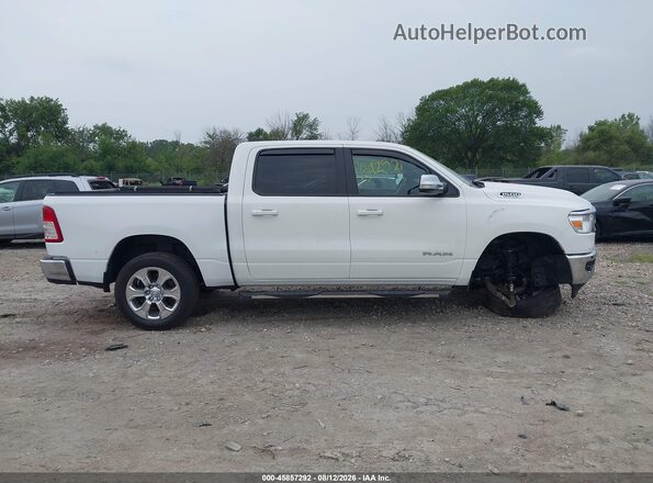 1C6SRFFT3MN569296 2021 RAM 1500 White უკანა სალონის ხედი