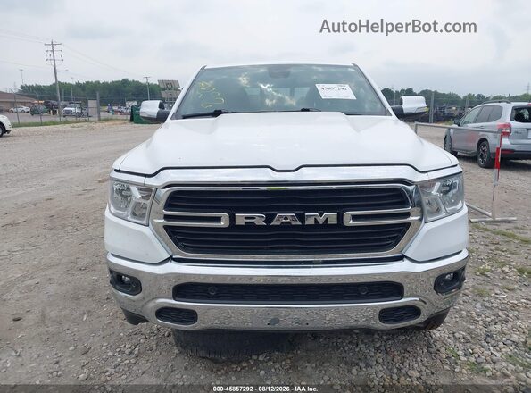 1C6SRFFT3MN569296 2021 RAM 1500 White ხელსაწყოთა პანელის ხედი