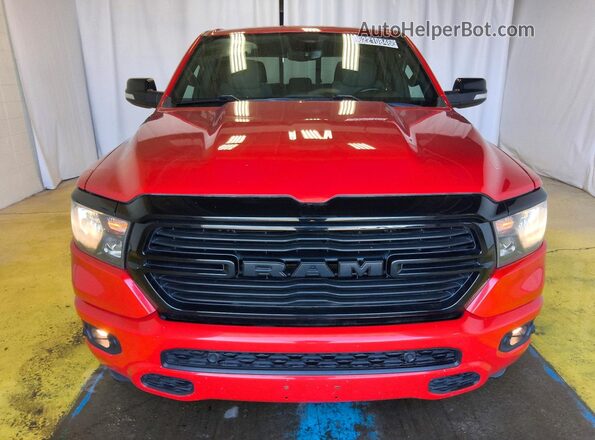 1C6SRFFT3MN674646 2021 RAM 1500 Red Вид спереду