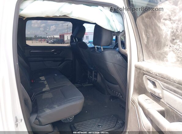 1C6SRFFT3PN536187 2023 RAM 1500 White Vista de la etiqueta del VIN