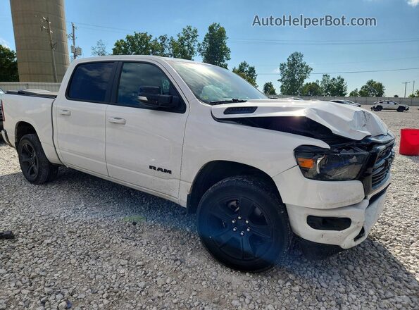 1C6SRFFT4MN507292 2021 RAM 1500 White Dashboard view
