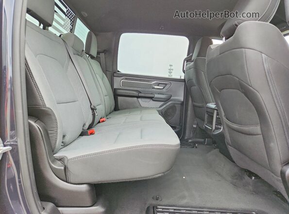 1C6SRFFT4MN646189 2021 RAM 1500 Blue Rear seats view