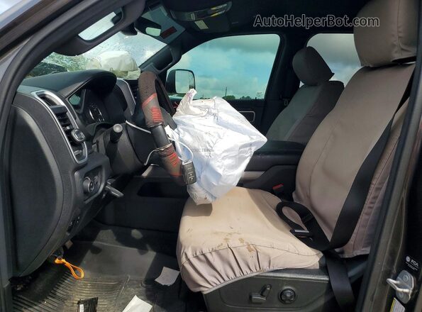 1C6SRFFT4MN799624 2021 RAM 1500 Gray Vista interior delantera