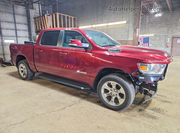 1C6SRFFT4NN419053 2022 RAM 1500 Burgundy Przód prawy