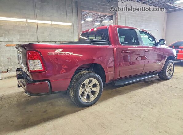 1C6SRFFT4NN419053 2022 RAM 1500 Burgundy Tył prawy