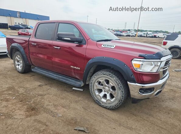 1C6SRFFT5KN575789 2019 RAM 1500 Red Przód prawy