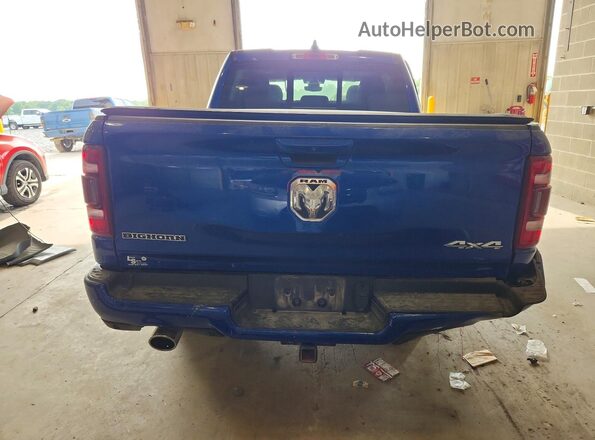 1C6SRFFT5KN864588 2019 RAM 1500 Blue Rear view