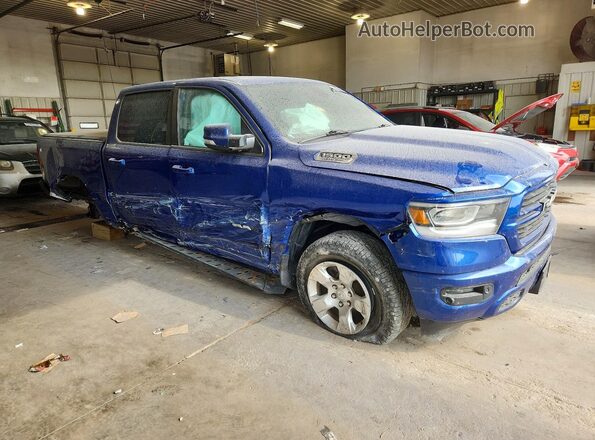 1C6SRFFT5KN864588 2019 RAM 1500 Blue Front right