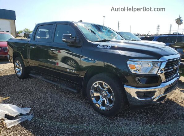 1C6SRFFT5KN895209 2019 RAM 1500 Black Front right