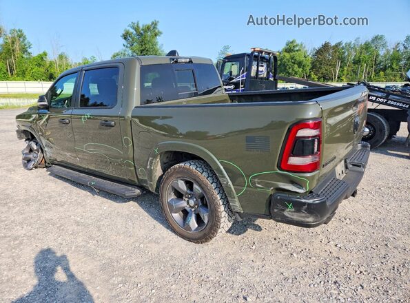 1C6SRFFT5MN668329 2021 RAM 1500 Green Rear left