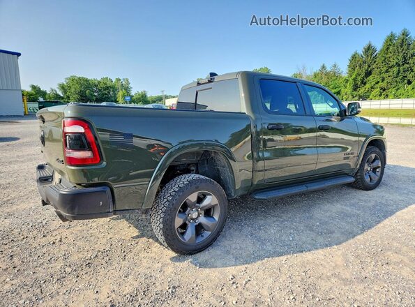 1C6SRFFT5MN668329 2021 RAM 1500 Green Rear right