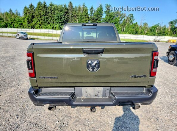 1C6SRFFT5MN668329 2021 RAM 1500 Green Rear view