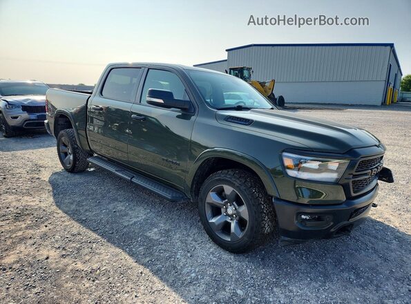 1C6SRFFT5MN668329 2021 RAM 1500 Green Front right