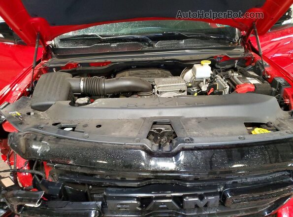 1C6SRFFT5MN680349 2021 RAM 1500 Red Vista interior trasera