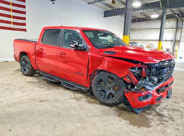 1C6SRFFT5MN680349 2021 RAM 1500 Red Delantero derecho