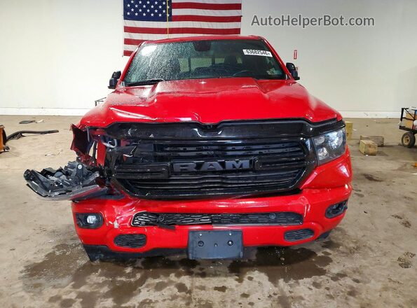 1C6SRFFT5MN680349 2021 RAM 1500 Red Vista frontal