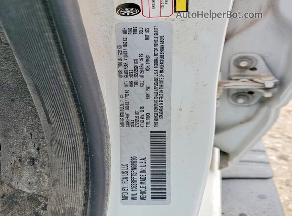 1C6SRFFT5PN689296 2023 RAM 1500 White Vista del compartimento del motor