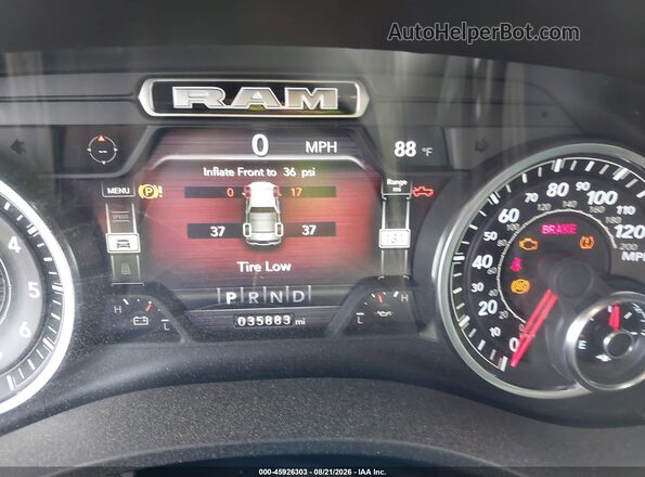 1C6SRFFT6MN598579 2021 RAM 1500 Серый Вид задних сидений
