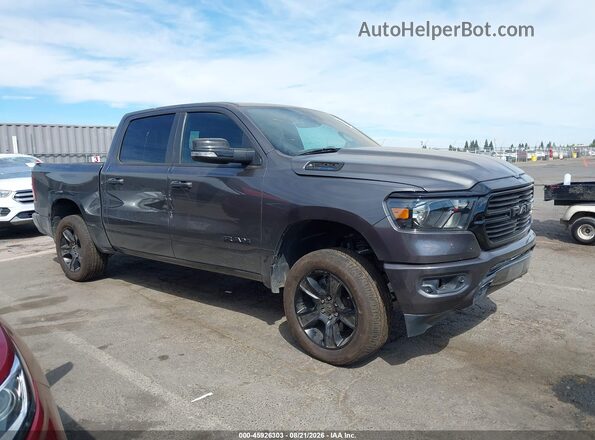 1C6SRFFT6MN598579 2021 RAM 1500 Серый Вид задней части салона