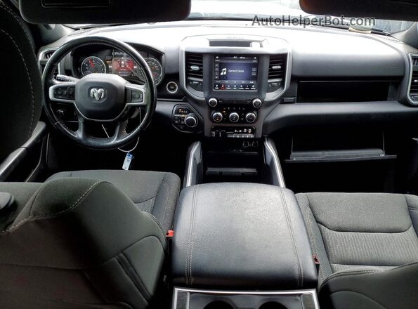 1C6SRFFT6MN670834 2021 RAM 1500 White Dashboard view