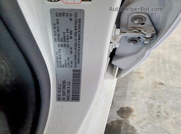 1C6SRFFT6MN670834 2021 RAM 1500 White VIN sticker view