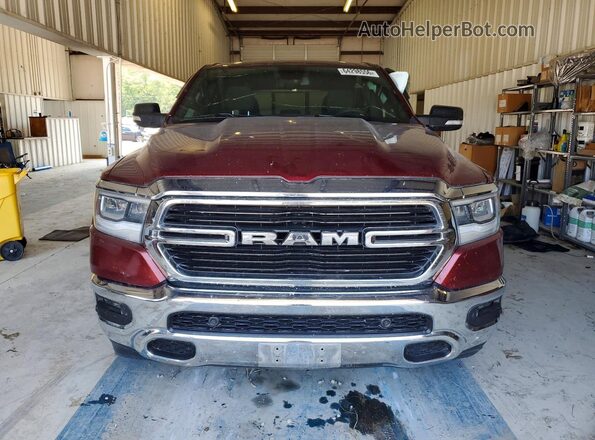 1C6SRFFT7KN587328 2019 RAM 1500 Burgundy Front view