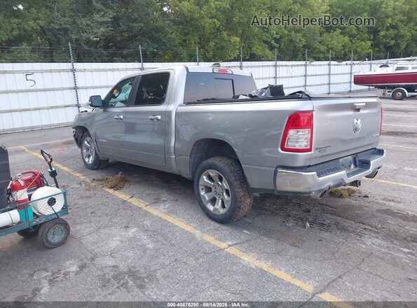1C6SRFFT7KN754805 2019 RAM 1500 Silver Trasero izquierdo