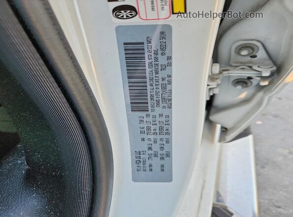 1C6SRFFT7LN168333 2020 RAM 1500 White Widok naklejki z numerem VIN