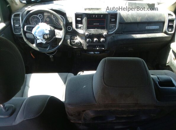 1C6SRFFT8KN660237 2019 RAM 1500 Gray Առջևի վահանակի տեսք