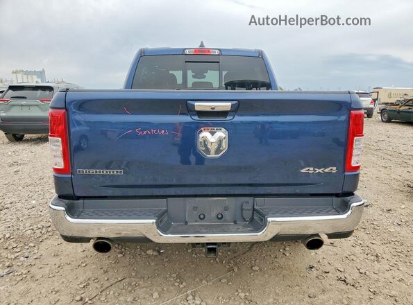 1C6SRFFT8KN918983 2019 RAM 1500 Blue Rear view